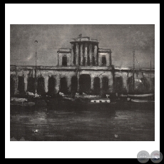ADUANA DE ASUNCI�N, EN 1910